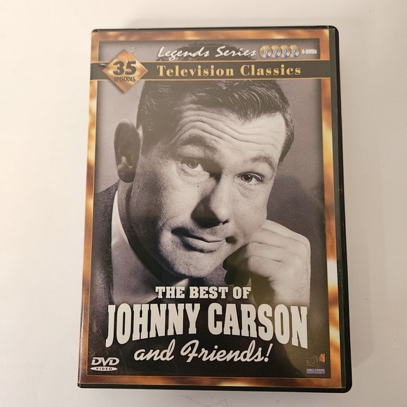 Other - THE BEST OF JOHNNY CARSON & FRIENDS TELEVISION CLASSICS 35 EPISODES 4 DVD SET!